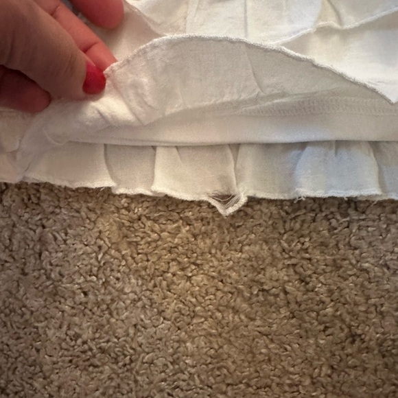 V Fish White Halter Cocktail Dress Women’s Small S Summer Party Wedding Guest - Picture 8 of 10